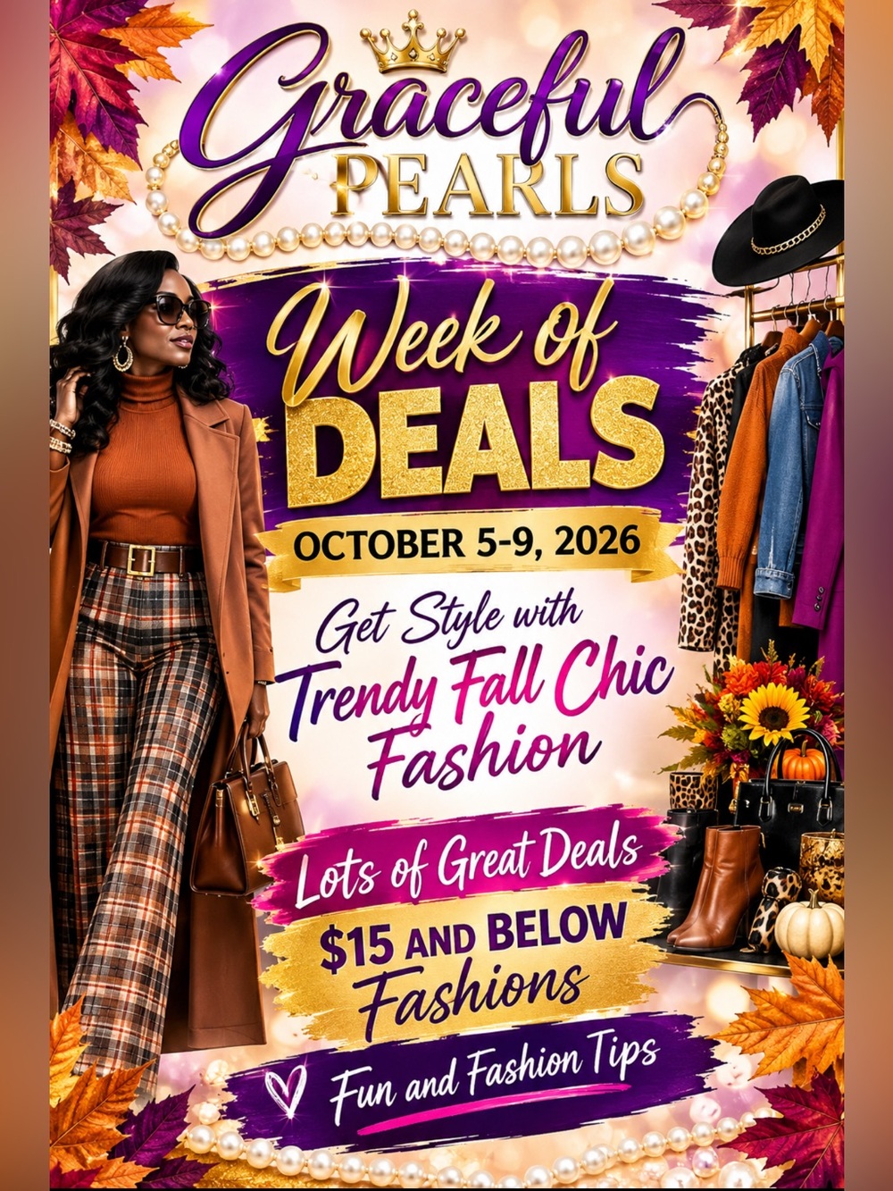 Graceful Pearls week of DEALS

Graceful Pearls Week of Deals
